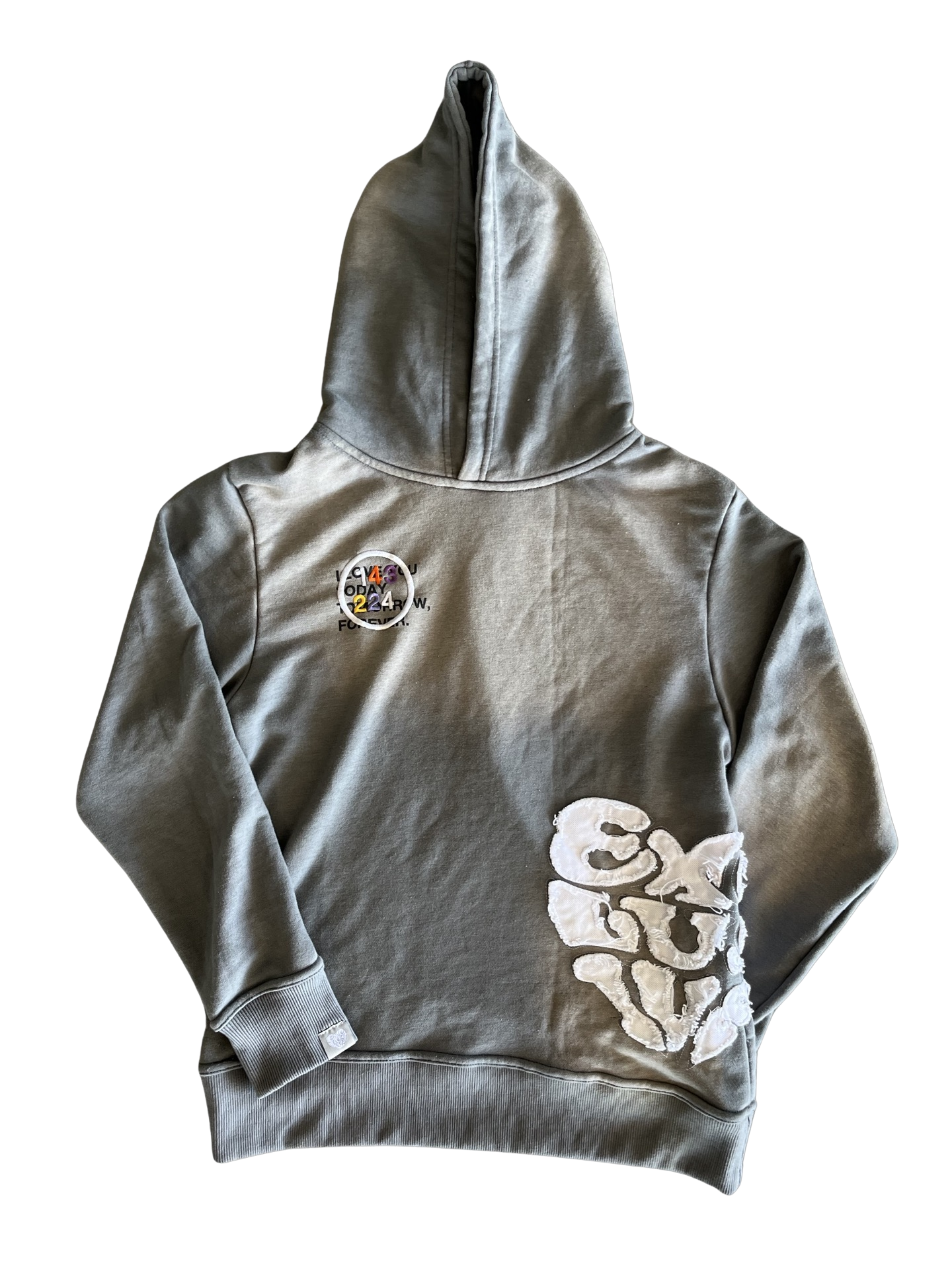 Cement Sun Faded Hoodie