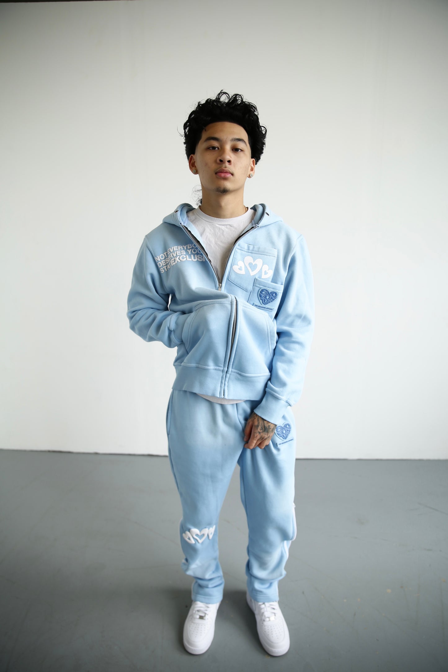 Baby Blue Utility Jacket