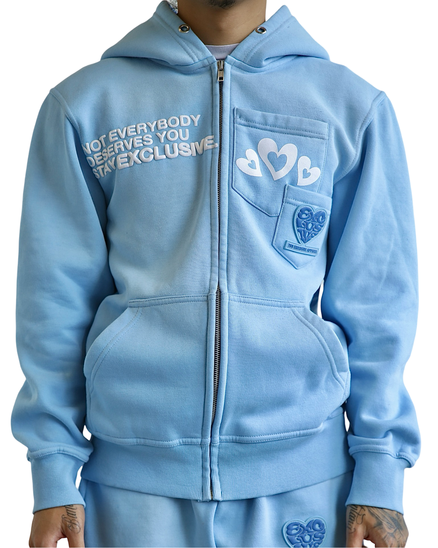 Baby Blue Utility Jacket