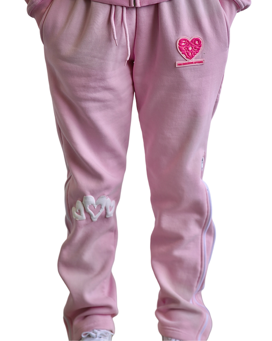 Baby Pink Adjustable Pant