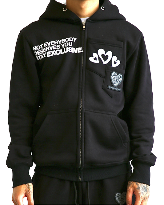 Jet Black Utility Jacket
